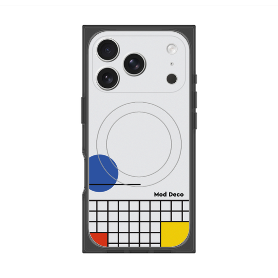 プレミアムスクエアケース with MagSafe［ Mod Deco - オリジナル - レトロ ］