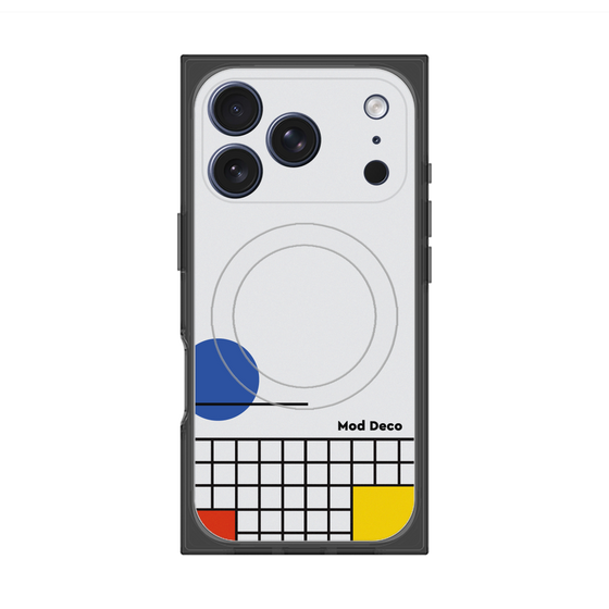 プレミアムスクエアケース with MagSafe［ Mod Deco - オリジナル - レトロ ］
