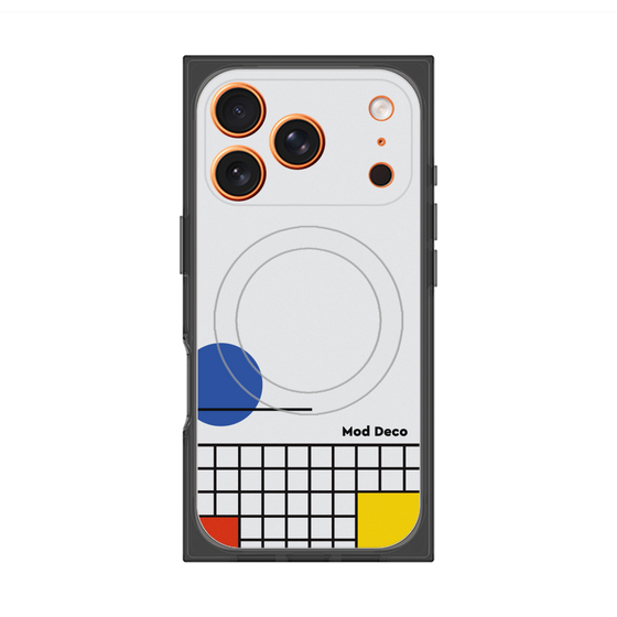 プレミアムスクエアケース with MagSafe［ Mod Deco - オリジナル - レトロ ］