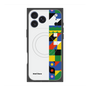 プレミアムスクエアケース with MagSafe［ Mod Deco - オリジナル - 幾何学模様/B ］