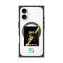 プレミアムスクエアケース with MagSafe［ Green Future Project - Gliding tree frog ］