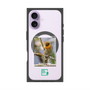 プレミアムスクエアケース with MagSafe［ Green Future Project - Guira Tanager ］