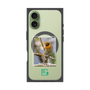 プレミアムスクエアケース with MagSafe［ Green Future Project - Guira Tanager ］