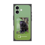プレミアムスクエアケース with MagSafe［ Green Future Project - Black-mantled Tamarin ］