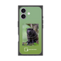 プレミアムスクエアケース with MagSafe［ Green Future Project - Black-mantled Tamarin ］