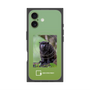 プレミアムスクエアケース with MagSafe［ Green Future Project - Black-mantled Tamarin ］