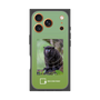 プレミアムスクエアケース with MagSafe［ Green Future Project - Black-mantled Tamarin ］