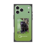 プレミアムスクエアケース with MagSafe［ Green Future Project - Black-mantled Tamarin ］