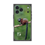 プレミアムスクエアケース with MagSafe［ Green Future Project - Saddle-backTamarin ］