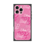 プレミアムスクエアケース with MagSafe［ Barbie - ロゴパターン1 ］