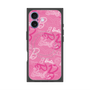プレミアムスクエアケース with MagSafe［ Barbie - ロゴパターン1 ］