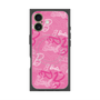 プレミアムスクエアケース with MagSafe［ Barbie - ロゴパターン1 ］