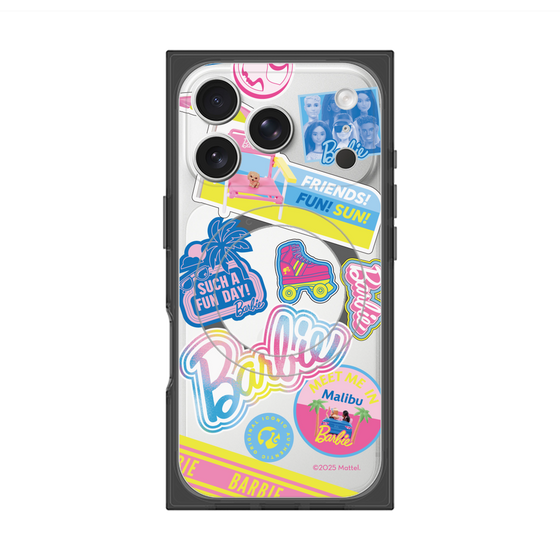 プレミアムスクエアケース with MagSafe［ Barbie - ステッカー ］