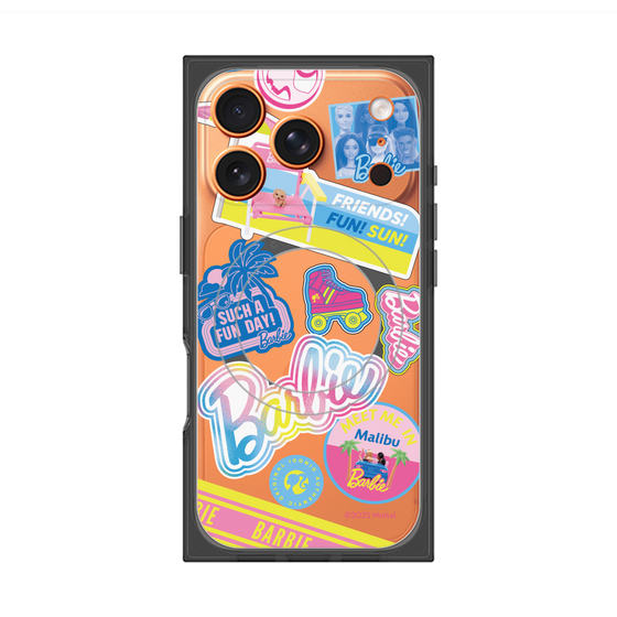 プレミアムスクエアケース with MagSafe［ Barbie - ステッカー ］