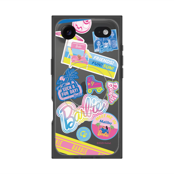 プレミアムスクエアケース with MagSafe［ Barbie - ステッカー ］