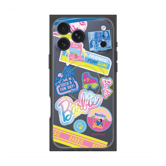 プレミアムスクエアケース with MagSafe［ Barbie - ステッカー ］