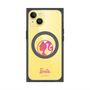 プレミアムスクエアケース with MagSafe［ Barbie - ロゴ ］