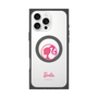プレミアムスクエアケース with MagSafe［ Barbie - ロゴ ］
