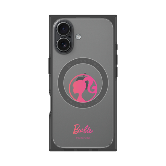 プレミアムスクエアケース with MagSafe［ Barbie - ロゴ ］