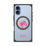 プレミアムスクエアケース with MagSafe［ Barbie - ロゴ ］