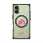 プレミアムスクエアケース with MagSafe［ Barbie - ロゴ ］