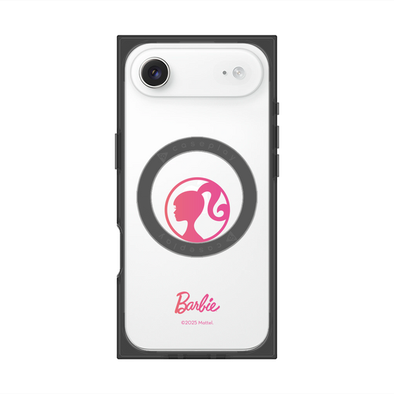 プレミアムスクエアケース with MagSafe［ Barbie - ロゴ ］