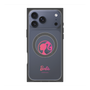 プレミアムスクエアケース with MagSafe［ Barbie - ロゴ ］