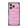 プレミアムスクエアケース with MagSafe［ Barbie - ロゴパターン3 ］