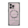 プレミアムスクエアケース with MagSafe［ Barbie - ロゴパターン3 - クリア ］