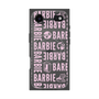 プレミアムスクエアケース with MagSafe［ Barbie - ロゴパターン3 - クリア ］