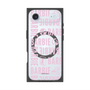 プレミアムスクエアケース with MagSafe［ Barbie - ロゴパターン3 - クリア ］