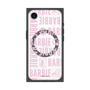 プレミアムスクエアケース with MagSafe［ Barbie - ロゴパターン3 - クリア ］