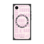 プレミアムスクエアケース with MagSafe［ Barbie - ロゴパターン3 - クリア ］