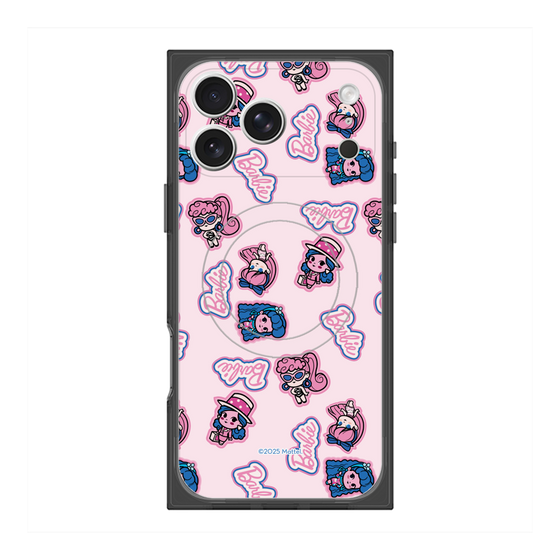 プレミアムスクエアケース with MagSafe［ Barbie - CUTIE STYLE1 ］