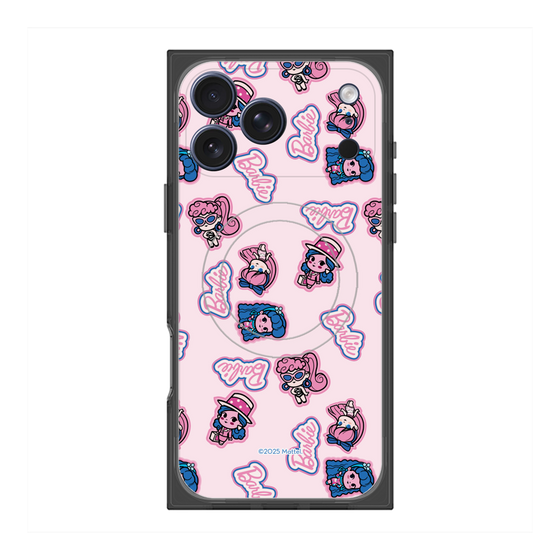 プレミアムスクエアケース with MagSafe［ Barbie - CUTIE STYLE1 ］