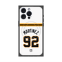 プレミアムスクエアケース with MagSafe［ 読売ジャイアンツ - #92 MARTINEZ - ホーム ］