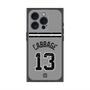 プレミアムスクエアケース with MagSafe［ 読売ジャイアンツ - #13 CABBAGE - ビジター ］