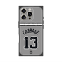 プレミアムスクエアケース with MagSafe［ 読売ジャイアンツ - #13 CABBAGE - ビジター ］