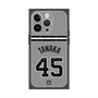 プレミアムスクエアケース with MagSafe［ 読売ジャイアンツ - #45 TANAKA - ビジター ］