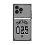 プレミアムスクエアケース with MagSafe［ 読売ジャイアンツ - #025 TAKESHITA - ビジター ］