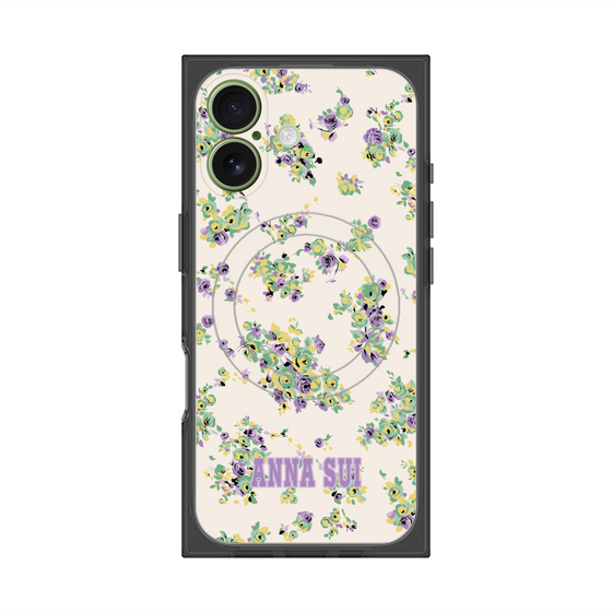 プレミアムスクエアケース with MagSafe［ ANNA SUI - ROSEBUDS ］