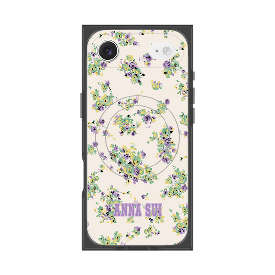 プレミアムスクエアケース with MagSafe［ ANNA SUI - ROSEBUDS ］