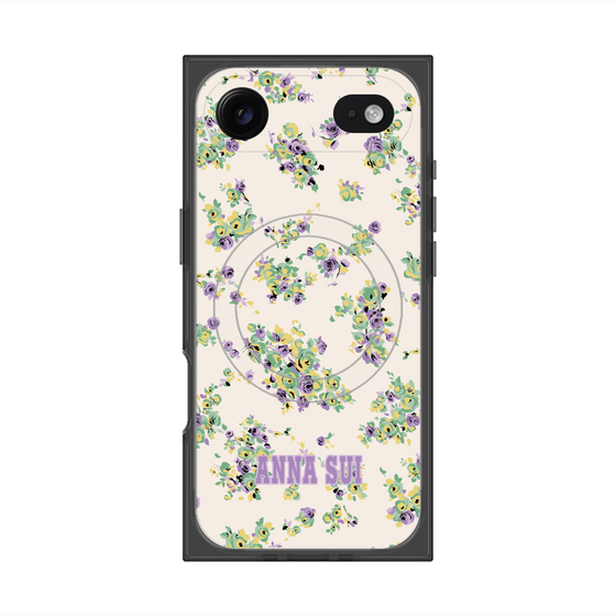プレミアムスクエアケース with MagSafe［ ANNA SUI - ROSEBUDS ］