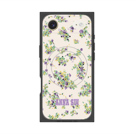 プレミアムスクエアケース with MagSafe［ ANNA SUI - ROSEBUDS ］