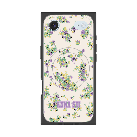 プレミアムスクエアケース with MagSafe［ ANNA SUI - ROSEBUDS ］