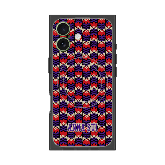 プレミアムスクエアケース with MagSafe［ ANNA SUI - TULIPS ］