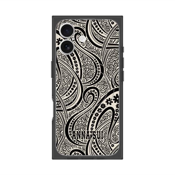 プレミアムスクエアケース with MagSafe［ ANNA SUI - PAISLEY ］