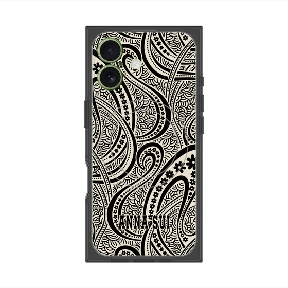 プレミアムスクエアケース with MagSafe［ ANNA SUI - PAISLEY ］