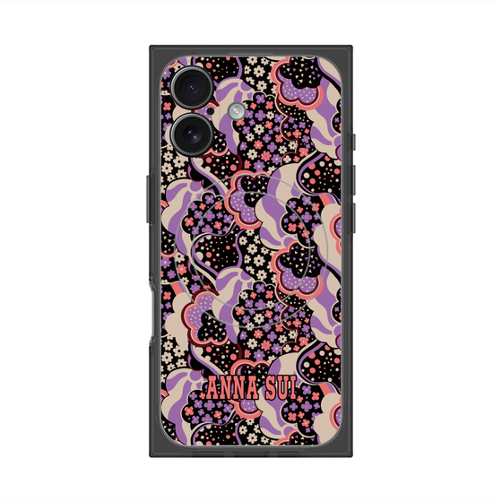 プレミアムスクエアケース with MagSafe［ ANNA SUI - WAVY CLOUDS ］