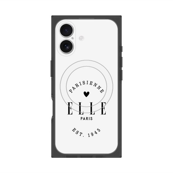 プレミアムスクエアケース with MagSafe［ ELLE - Parisienne ］